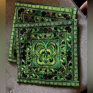 Hmong Embroidery Pillow Covers (set of 2)